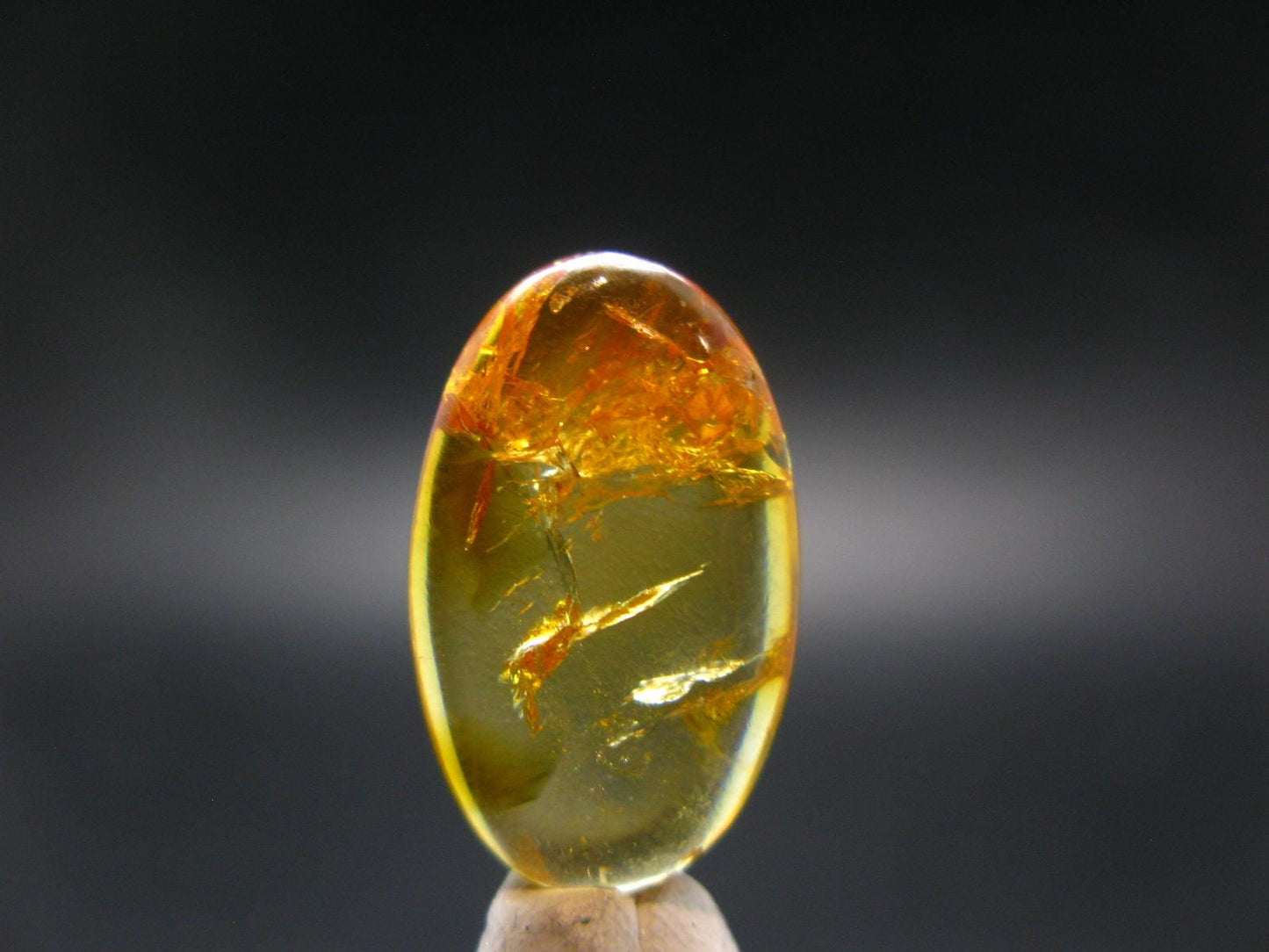 Stunning Zincite Zinkite Cabochon From Poland - 31.15 Carats