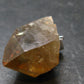 Natural Unheated Citrine Sterling Silver Pendant from Zambia - 1.2" - 8.33 Grams