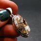 Astrophylite Astrophyllite Silver Pendant From Russia - 1.3" - 5.44 Grams