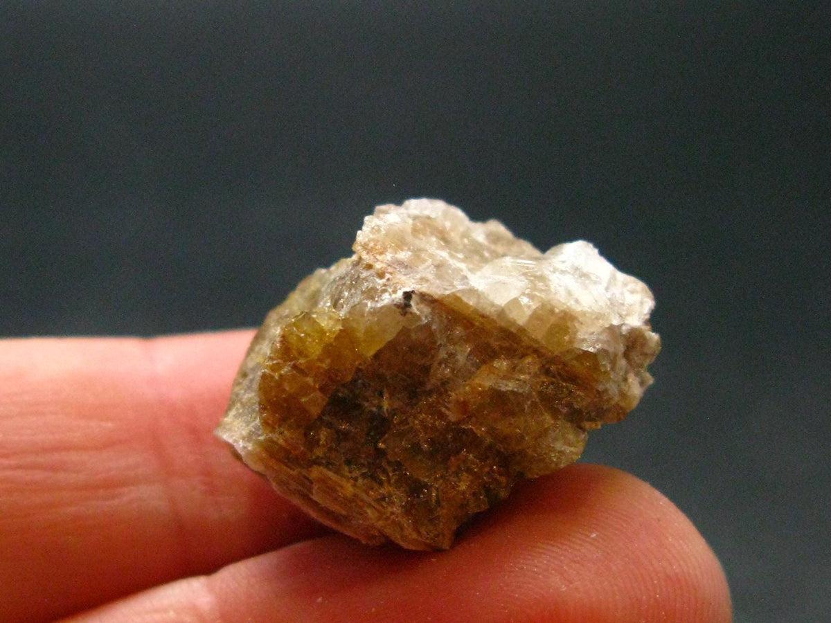 Rare Herderite Polished Crystal from Brazil - 6.05 Grams - 0.8"