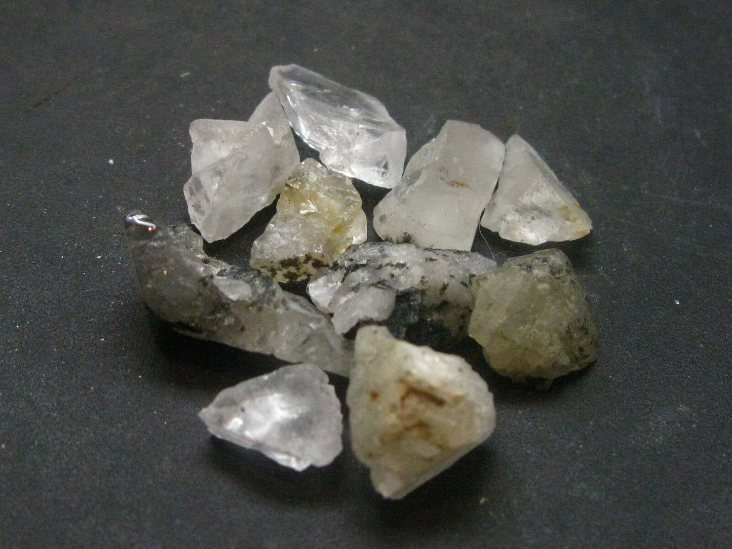 Lot of 10 Phenakite Phenacite Polished Crystals From Brazil - 12.16 Grams