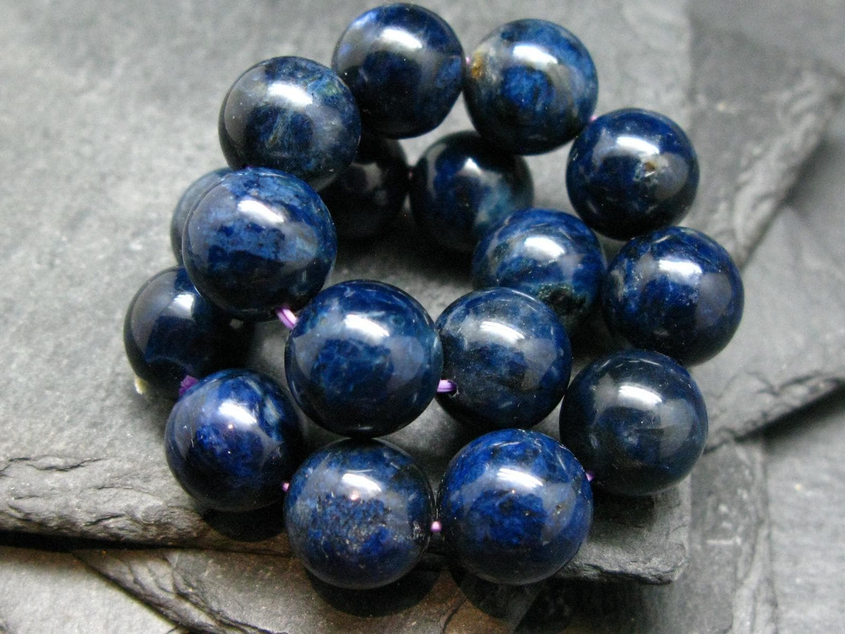 Richterite Genuine Bracelet ~ 7 Inches ~ 12mm Round Beads