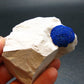 Fine Azurite Cluster From Australia - 2.4" - 49.09 Grams