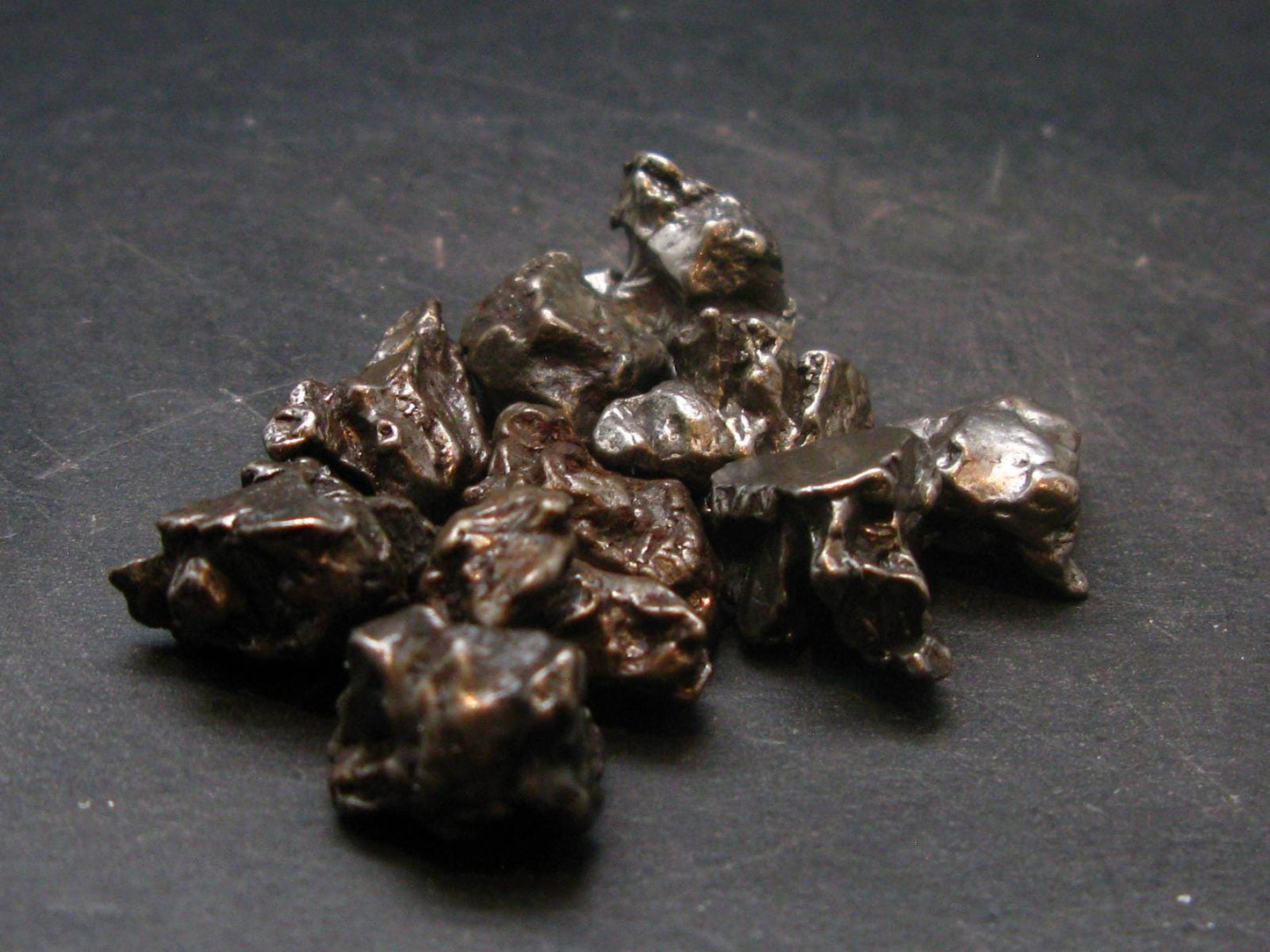 Lot Of 10 Campo Del Cielo Meteorite Pieces from Argentina - 43.36 Grams