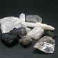 Synergy 12 Set Phenakite Moldavite Natrolite Petalite Danburite Tektite Scolecite Herderite Tanzanite Brookite 73.11 Gr
