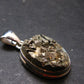 Pyrite Silver Pendant From Peru - 8.96 Grams - 1.2"
