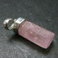 Very Nice Pink Morganite Silver Pendant From Brazil - 1.3" - 4.48 Grams