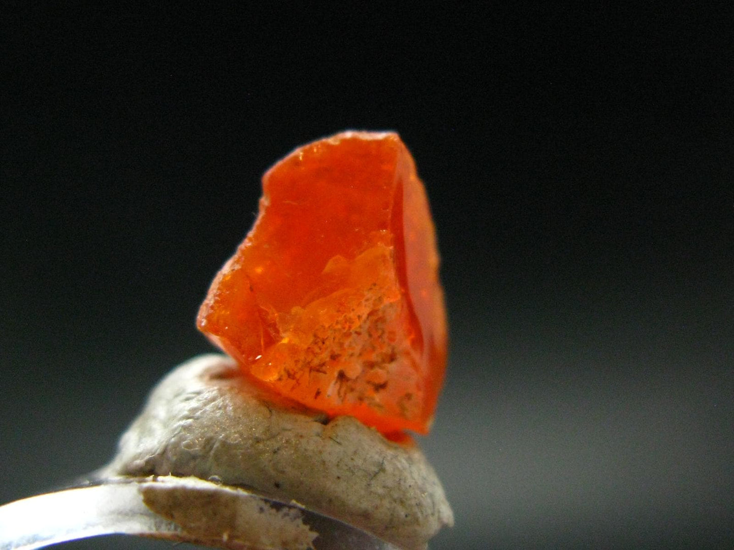 Fire Opal Piece From Mexico - 3.80 Carats