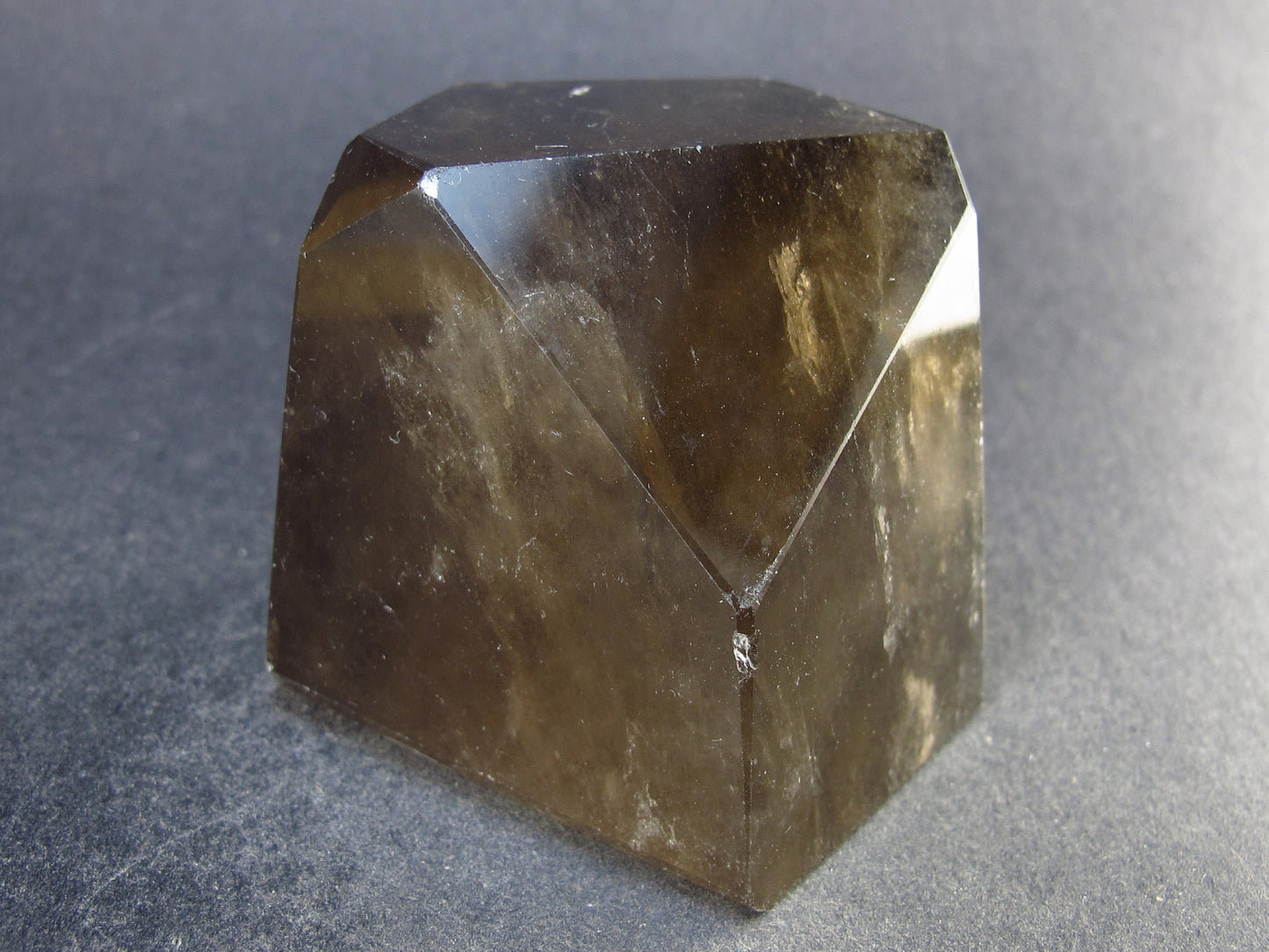 Fine Smoky Quartz Polished Stone From Brazil - 2.9" - 203 Grams