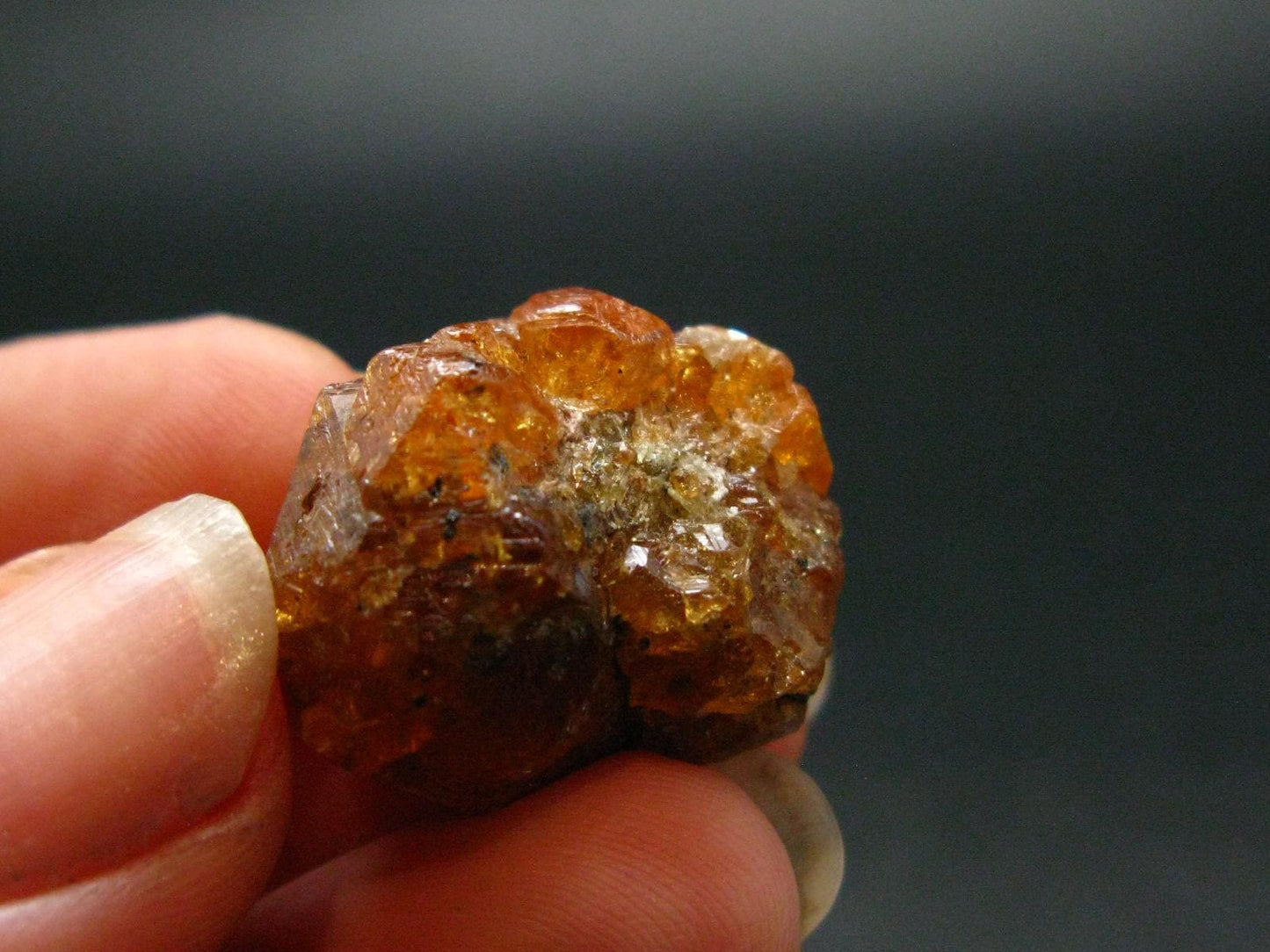Rare Spessartine Garnet Crystal From Tanzania - 0.8" - 9.74 Grams