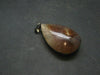 Rutilated Quartz Silver Pendant From Brazil - 1.5"