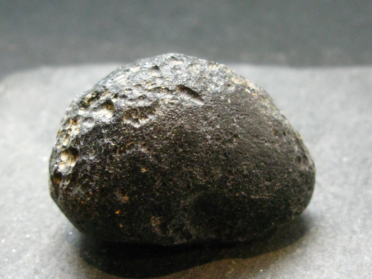 Rare Large Black Tibetan Tektite Raw Piece from Tibet - 1.6" - 37.90 Grams