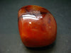 Carnelian Tumbled Stone From Madagascar - 2.4" - 191.26 Grams