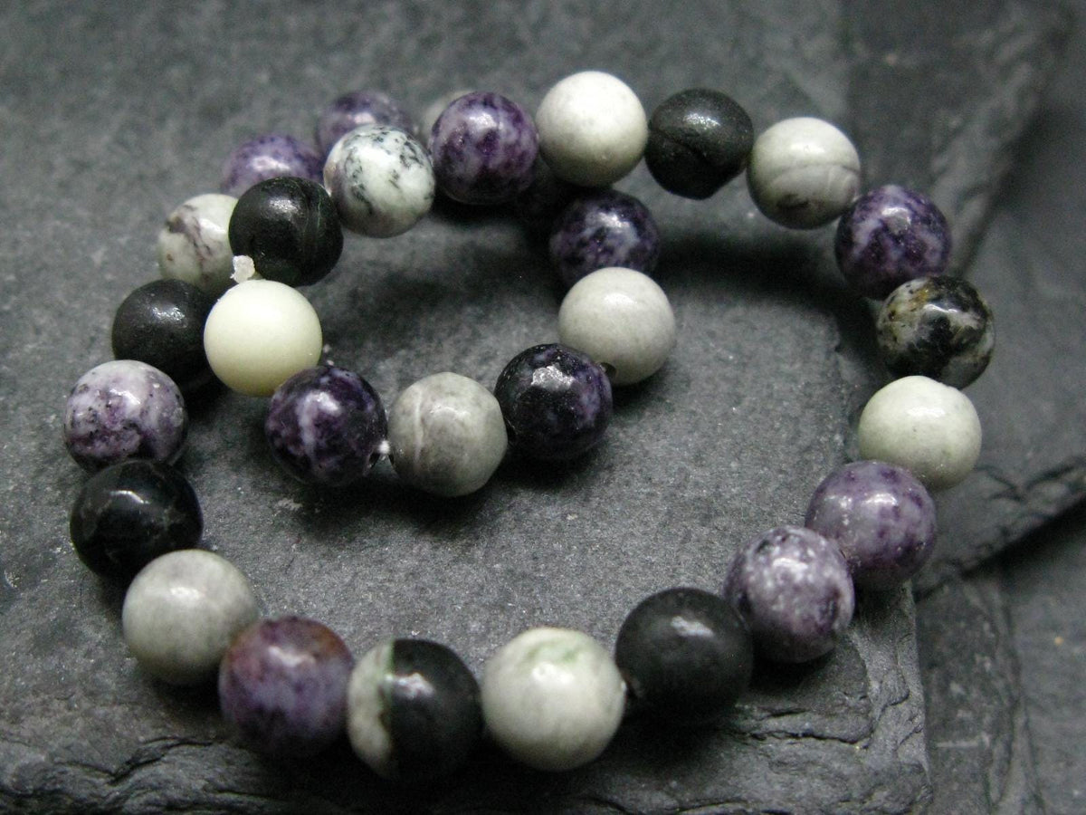 Kammererite Genuine Bracelet ~ 7 Inches ~ 7mm Round Beads