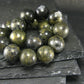 Healers Gold Genuine Bracelet ~ 7 Inches ~ 10mm Round Beads