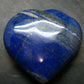 Lapis Lazuli Lazurite Tumbled Heart From Afghanistan - 2.5"