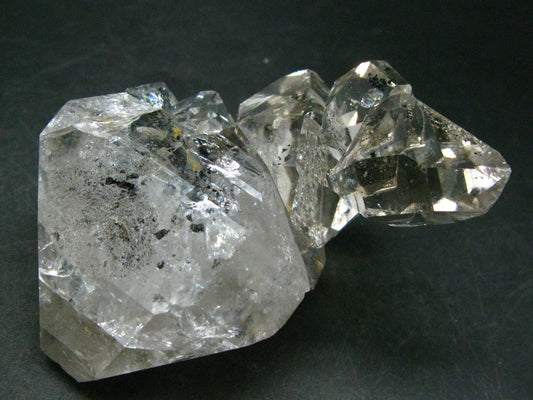 Fine Large DT Herkimer Diamond Quartz Crystal From New York - 3.3" - 150 Grams
