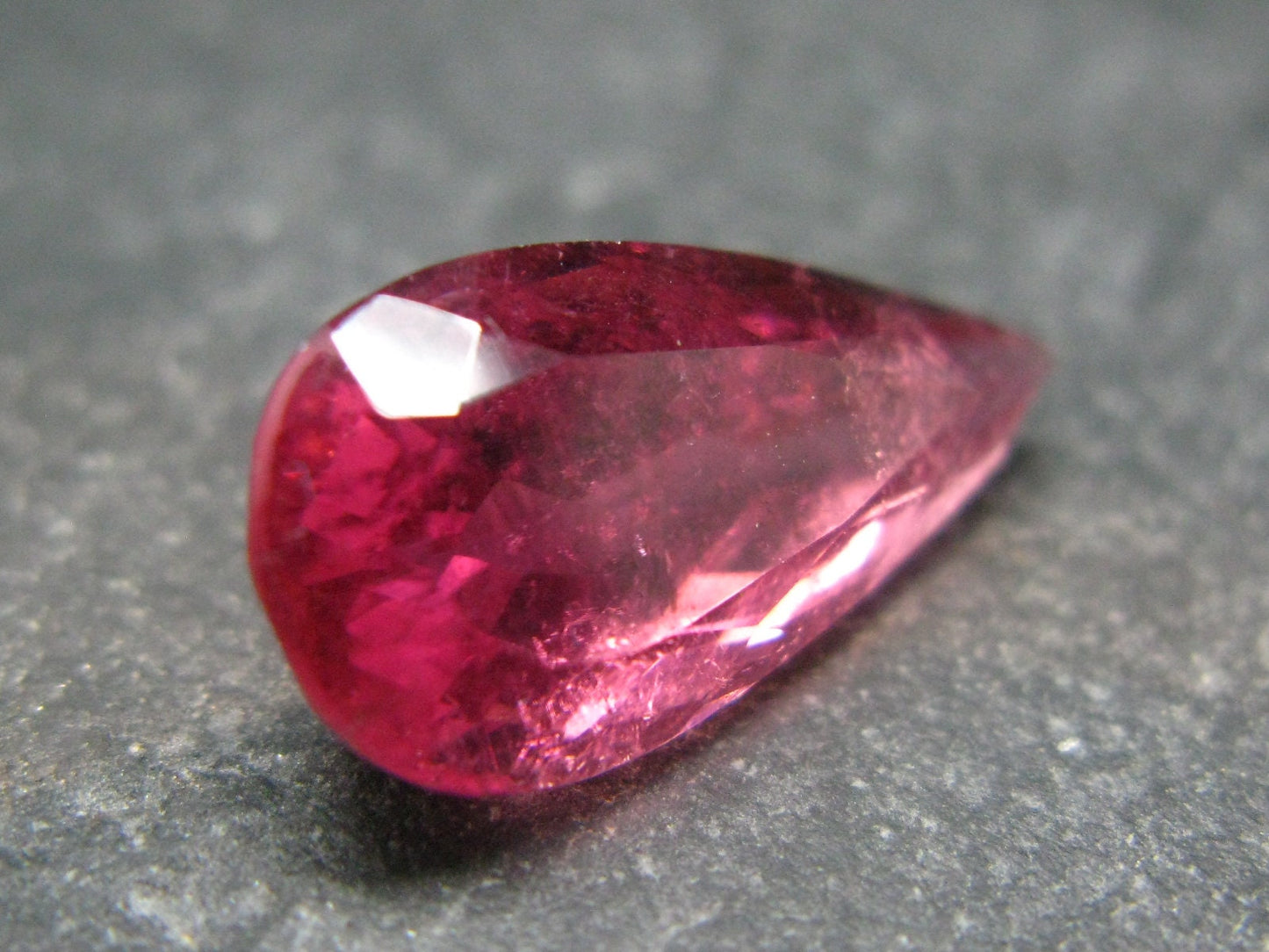 Pink Tourmaline Cut Stone Gem From Brazil - 8.94 Carats - 20x10mm