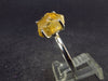 Stone of Success!! Natural Raw Golden Yellow Citrine Sterling Silver Ring - Size 10.25 - 3.17 Grams