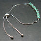 Emerald Silver Bracelet From Colombia - 1.54 Carats
