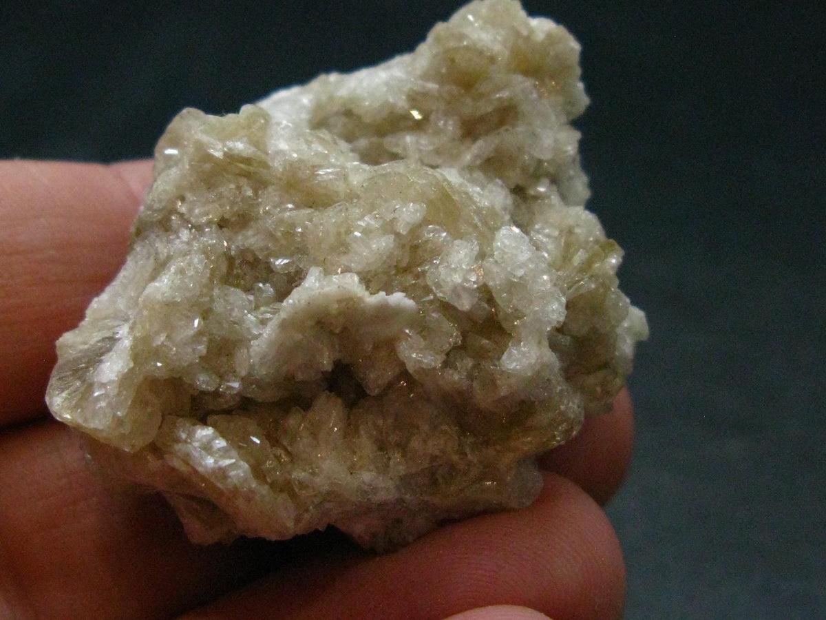 Rare Herderite on Feldspar Cluster from Brazil - 20.37 Grams - 0.9"