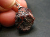 Rare Zircon Crystal Silver Pendant From Pakistan - 0.9" - 4.11 Grams