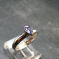 Tanzanite (Zoisite) Sterling Silver Ring - 1.60 Grams - Size 6