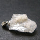 Clear Petalite Crystal Silver Pendant from Brazil - 1.0" - 2.14 Grams