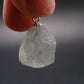 Natural Blue Celestite Celestine 925 Silver Pendant from Madagascar - 0.9" - 6.07 Grams