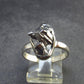 Large Meteorite Campo Del Cielo Sterling Silver Ring from Argentina - 3.77 Grams - Size 8