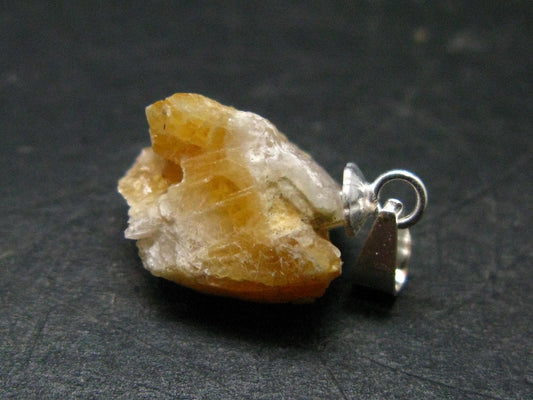 Johachidolite Crystal Silver Pendant from Mogok - 0.8" - 1.57 Grams