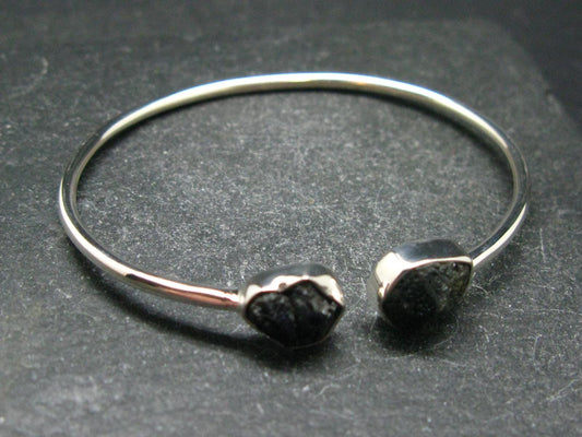 Alexandrite Silver Twister Bracelet From Zimbabwe - 5.5 Grams