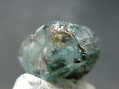 Blue Zircon Gem Crystal From Cambodia - 16.50 Carats