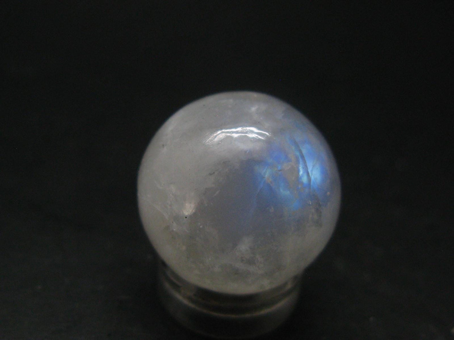 Gem Moonstone Sphere from India - 0.8" - 12.2 Grams