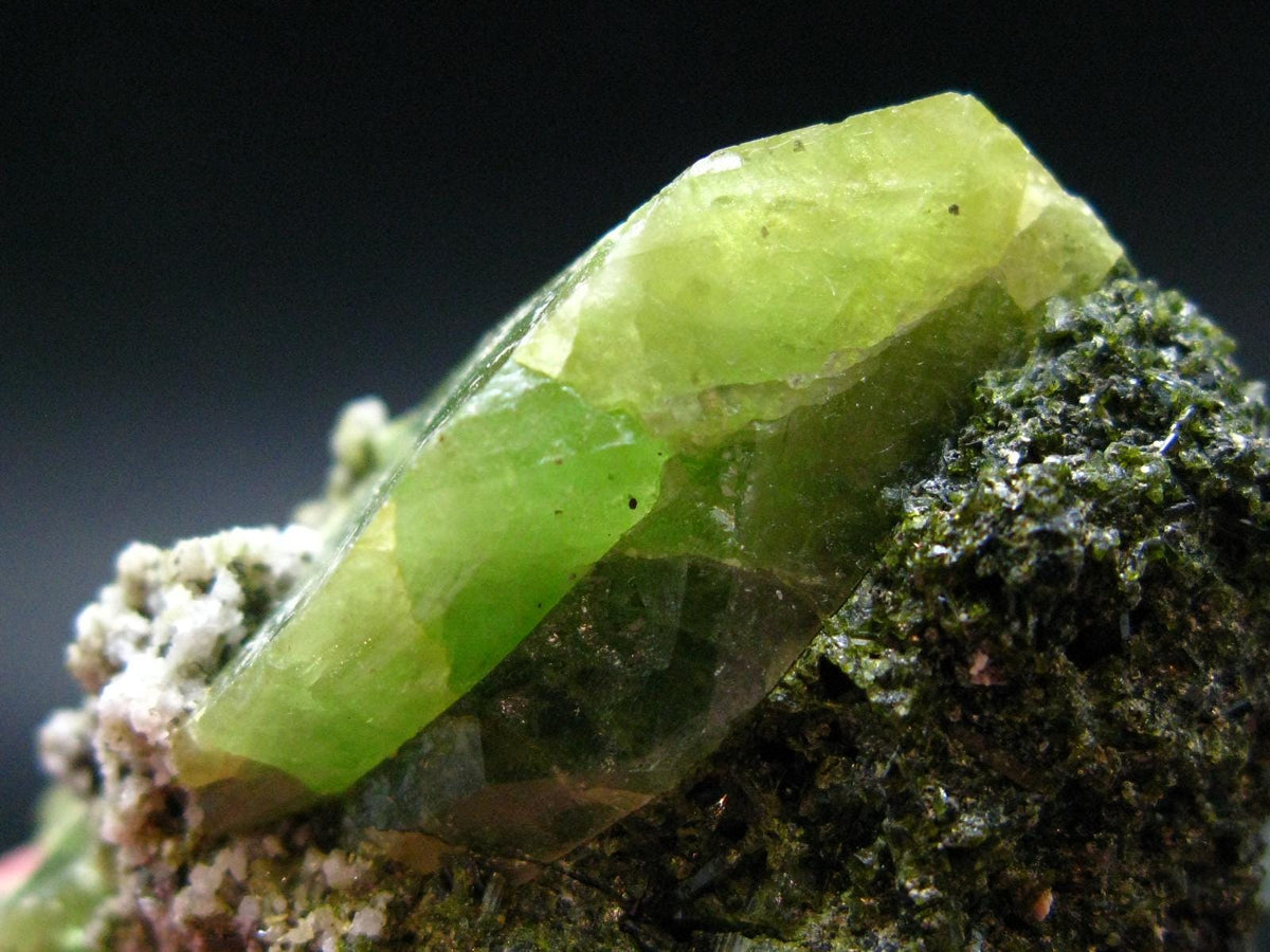 Rare Titanite Sphene Crystal Cluster From Madagascar - 2.4"