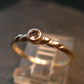 Genuine Alexandrite Gem Silver Ring From Russia - Size 6.25 - 0.91 Grams