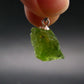 Peridot Olivine Pendant in SS From Arizona - 0.8" - 2.88 Grams
