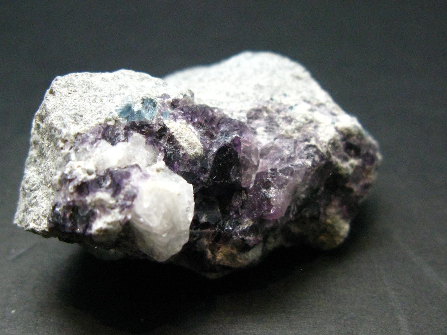 Phenakite Phenacite, Fluorite and Aquamarine Crystal From Russia - 1.7" - 36.70 Grams