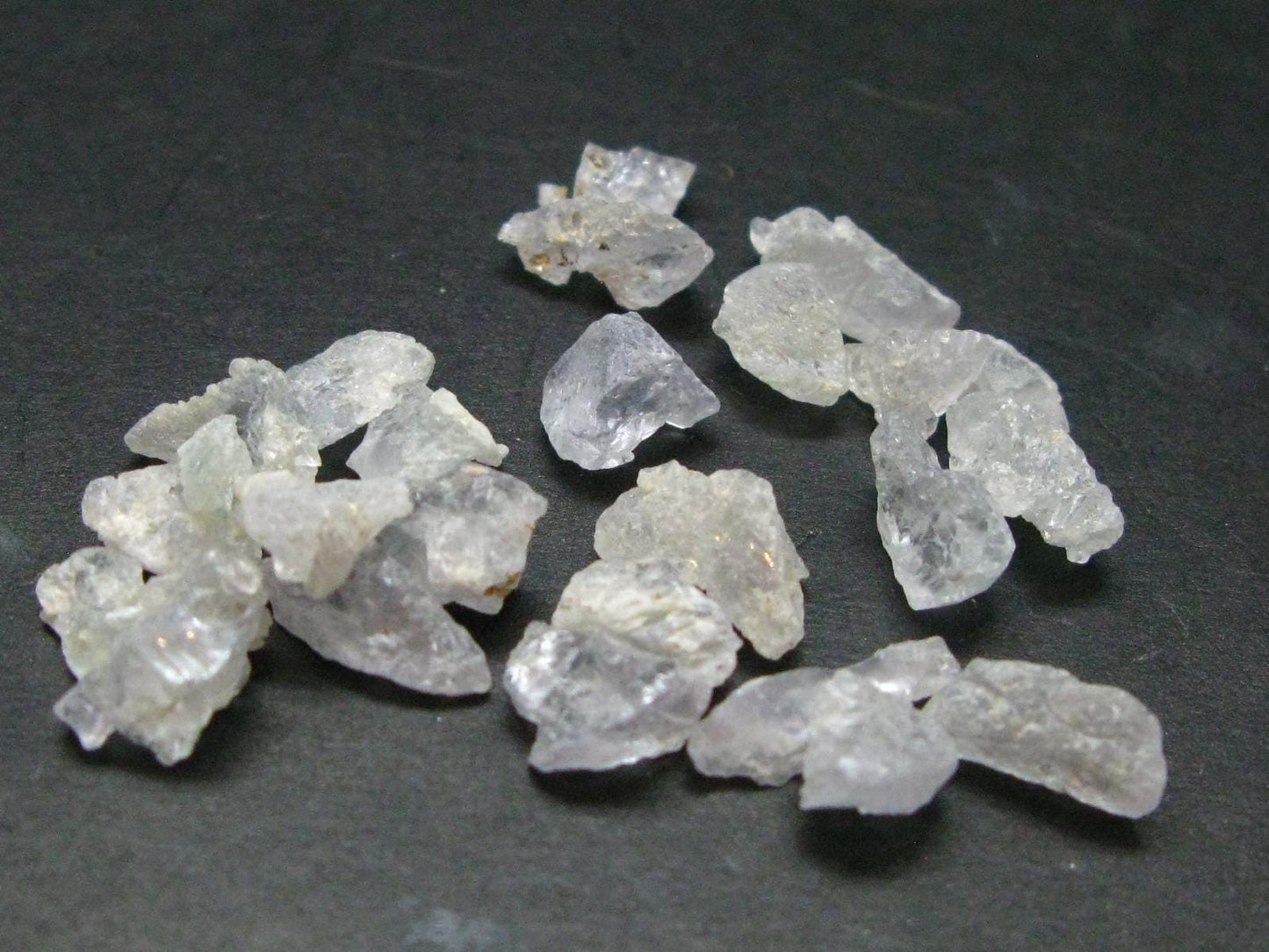 Lot of 25 Gray Herderite Crystals from Africa - 25.65 Carats