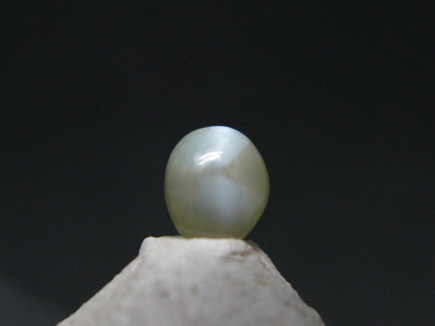 Rare Gem Chrsyoberyl Cats Eye Cabochon from India - 0.45 Carats