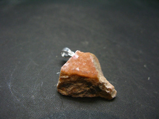 Cobaltocalcite Cobalto Calcite Silver Pendant From Morocco - 2.7" - 5.74 Grams