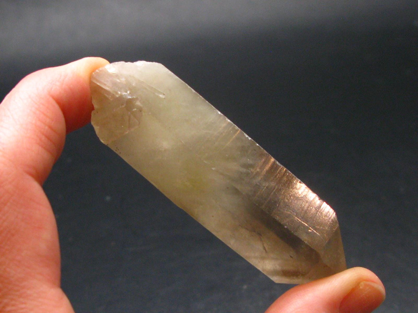Citrine Unheated Polished Crystal From Brazil - 2.7" - 40.65 Grams
