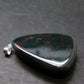 Bloodstone Silver Pendant From India - 1.4" - 7.81 Grams