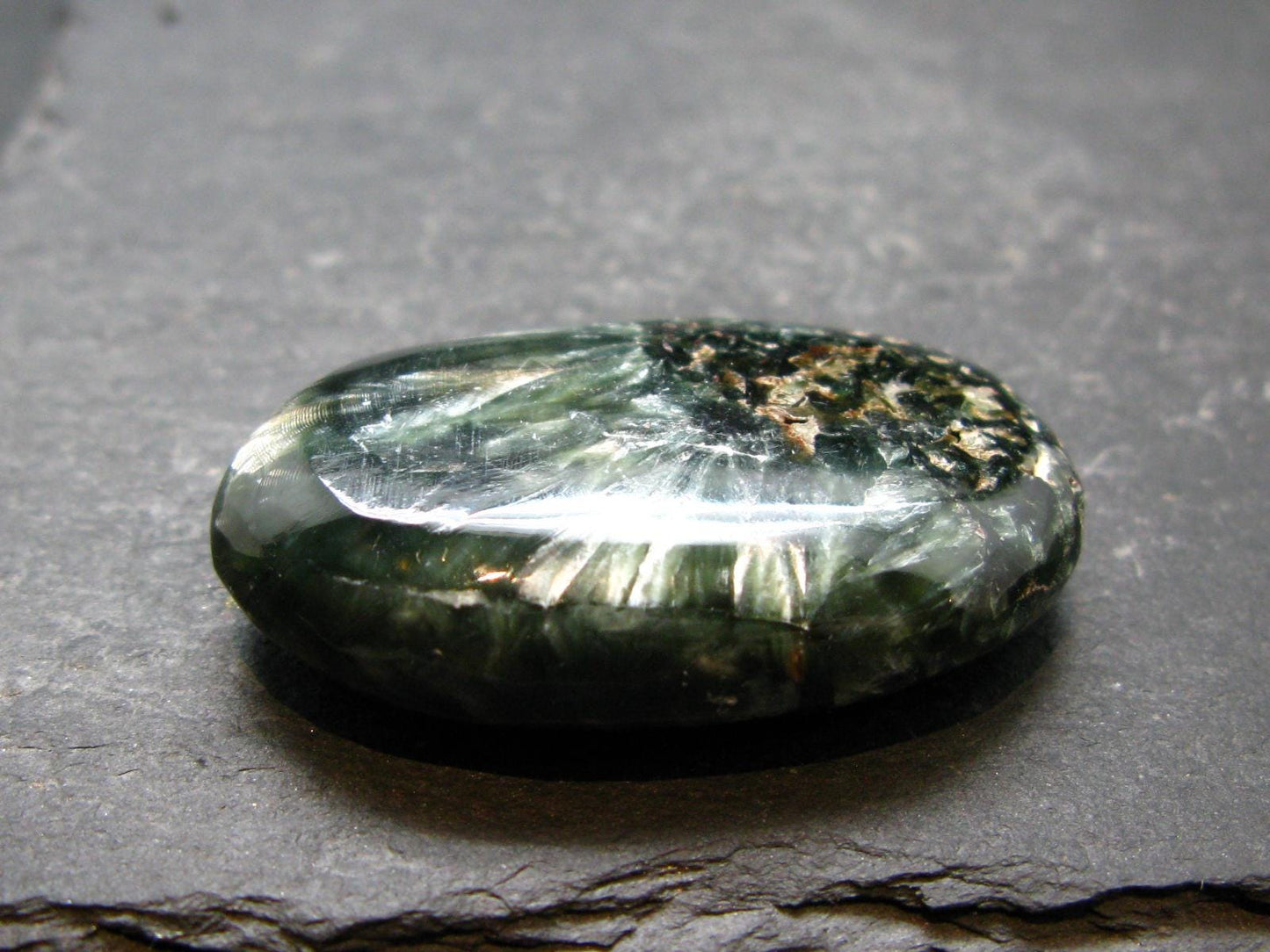 Large Polished Seraphinite Clinochlore Angels Wings Piece From Russia - 1.6" - 15.73 Grams