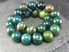 Bloodstone Genuine Bracelet ~ 7 Inches ~ 8mm Round Beads