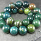 Bloodstone Genuine Bracelet ~ 7 Inches ~ 8mm Round Beads