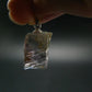 Gem Color Change See-Thru Straw Terminated Crystal Diaspore Crystal Silver Pendant From Turkey - 0.9" - 2.05 Grams