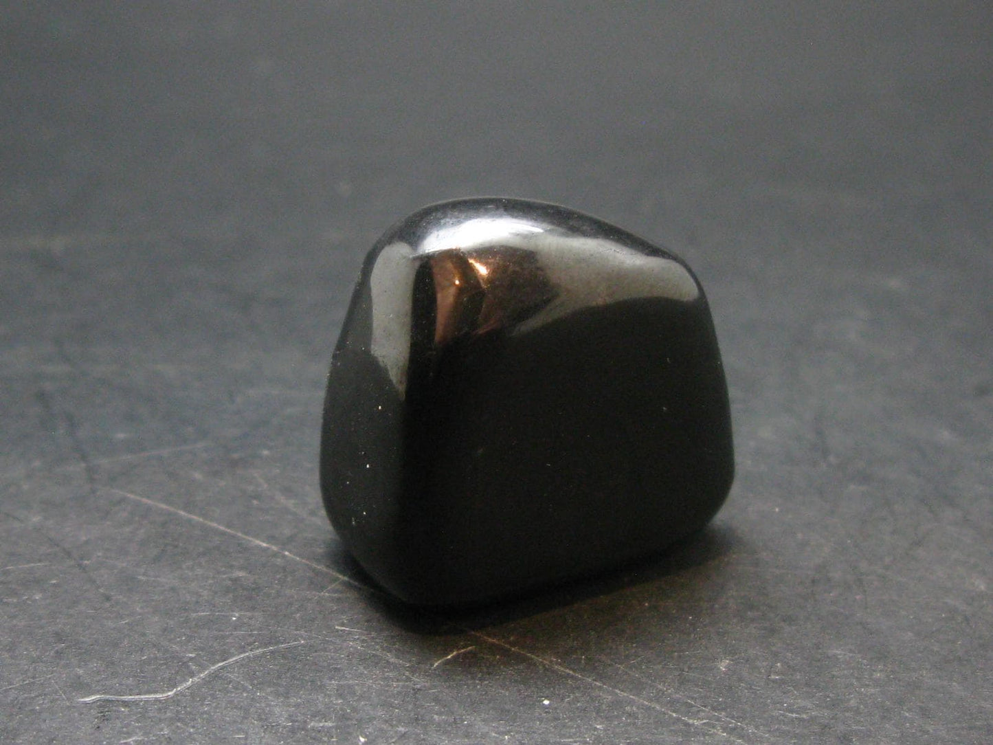 Elite Shungite Tumbled Piece from Russia - 1.1" - 24.49 Grams