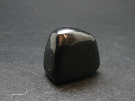Elite Shungite Tumbled Piece from Russia - 1.1" - 24.49 Grams