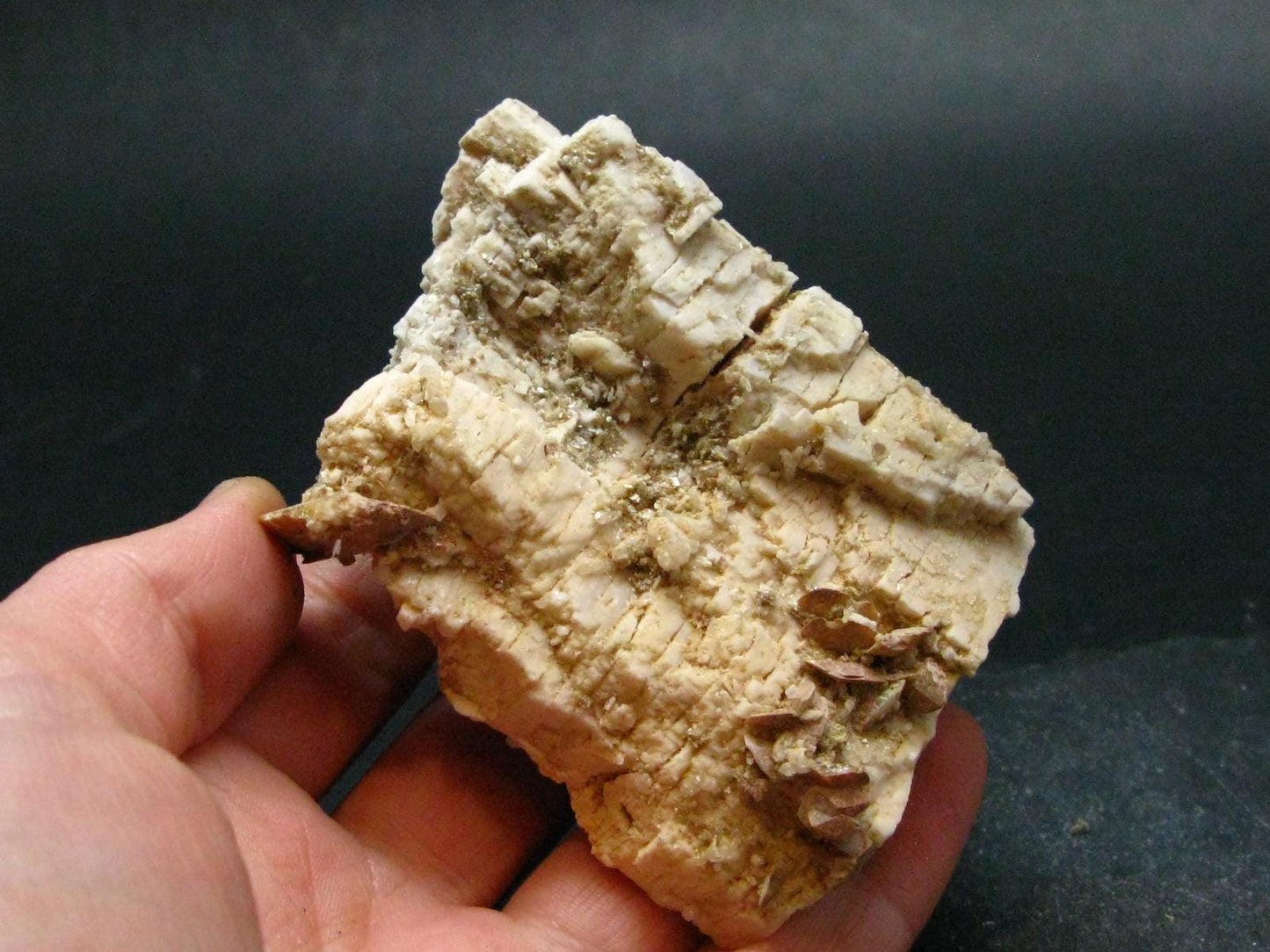 Rare Herderite on Feldspar Cluster from Brazil - 86.69 Grams - 2.6"
